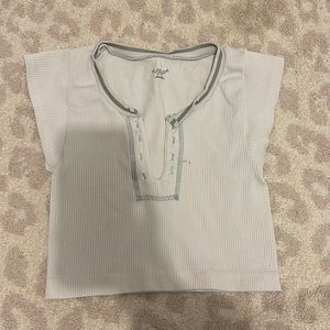 White Go for Gold Urban Top